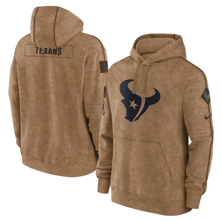 Sweat à capuche Houston Texans NFL STS Club 23 MARRON