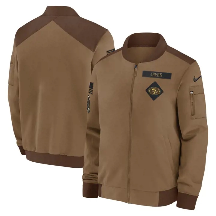 Veste aviateur San Francisco 49ers NFL STS 23 BRN