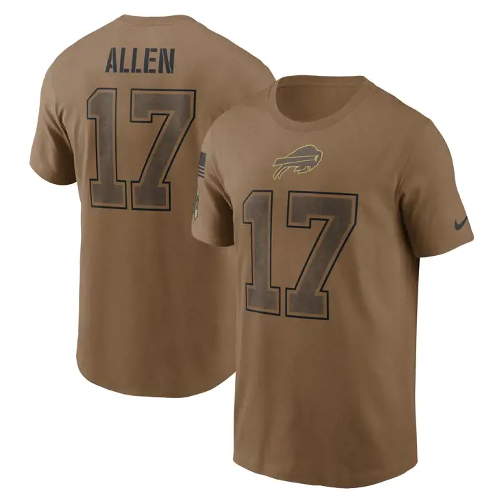 T-shirt Buffalo Bills NFL STS N/N Joueur 23 Josh Allen BRN