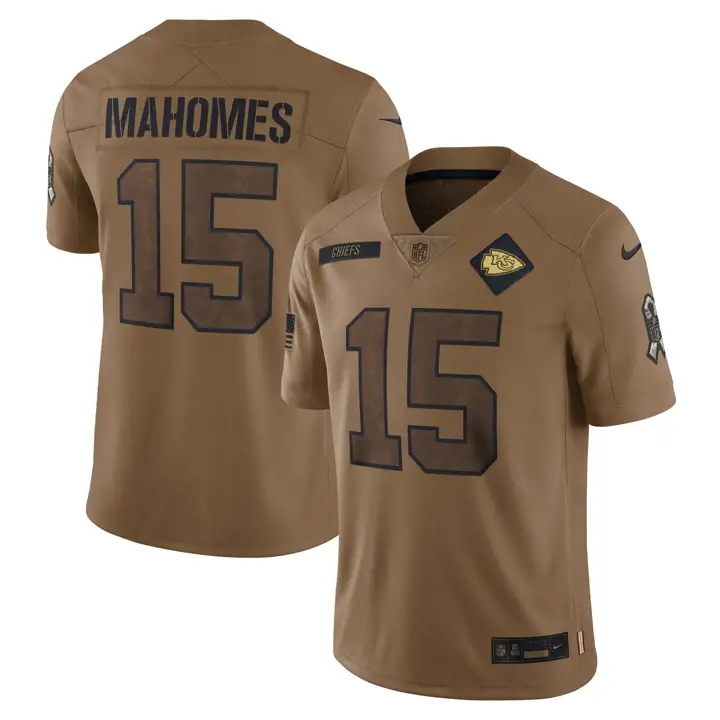 Maillot NFL Kansas City Chiefs STS 23 Patrick Mahomes BRN
