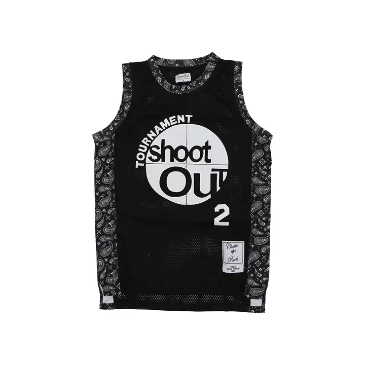 Maillot de cinéma classique Above the Rim avec 2Pac, noir/assorti