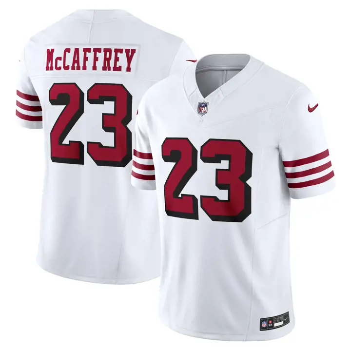 49ERS NFL Vapor Fuse Limited Jersey 23 Christian McCaffrey W