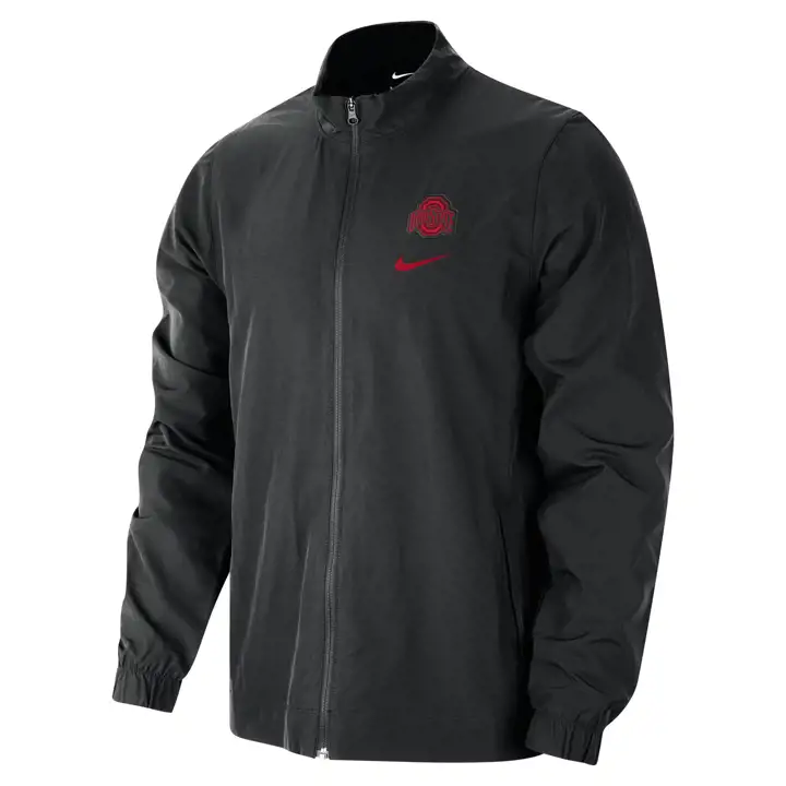 Ohio State Buckeyes M NK FZ JKT W noir