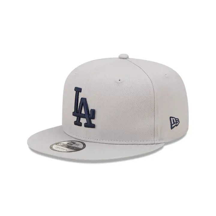 CASQUETTE 9FIFTY LOS ANGELES DODGERS ÉCUSSON LATÉRAL ÉQUIPE gris