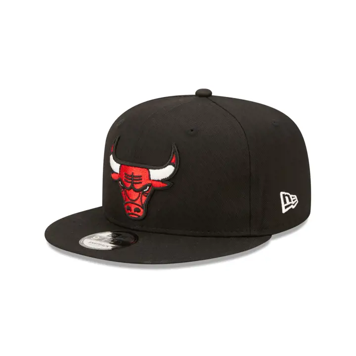 CASQUETTE 9FIFTY CHICAGO BULLS BLACK TEAM SIDE PATCH