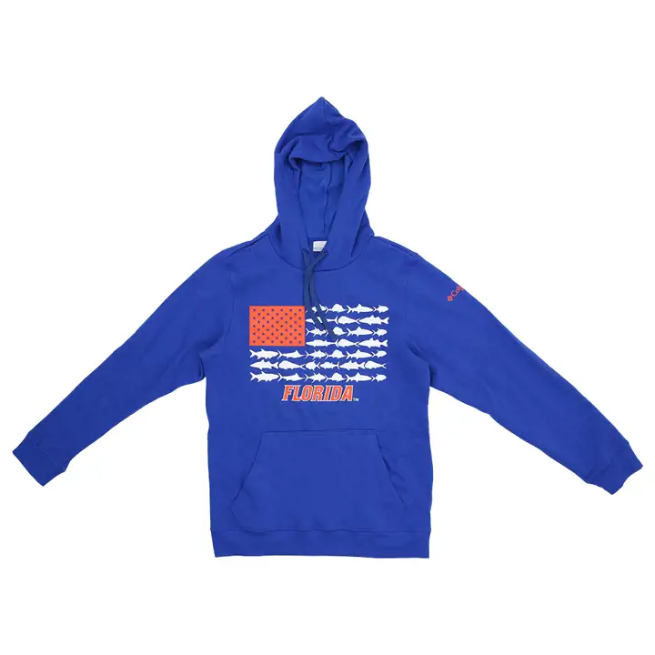 Sweat à capuche Florida Gators NCAA CLG PFG Fish Flag II RBL