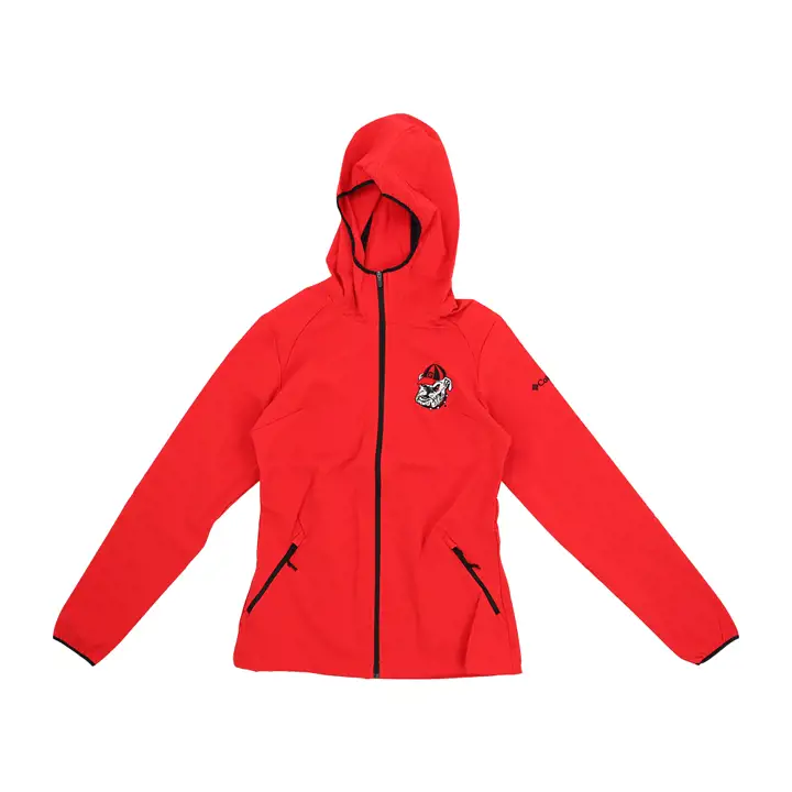 Georgia Bulldogs NCAA Veste Softshell Canyon Femme ROUGE