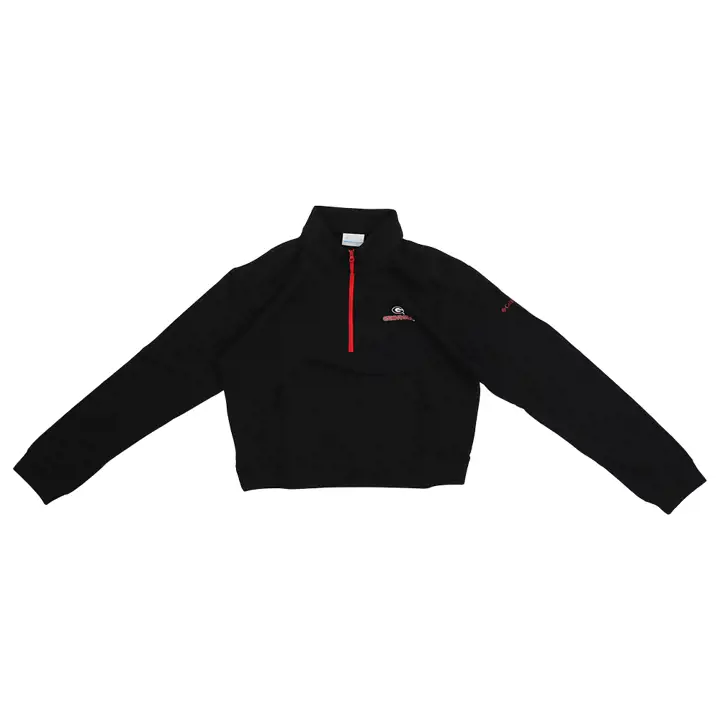 Georgia Bulldogs NCAA Femme Trek French Terry 1/4 Zip ROUGE