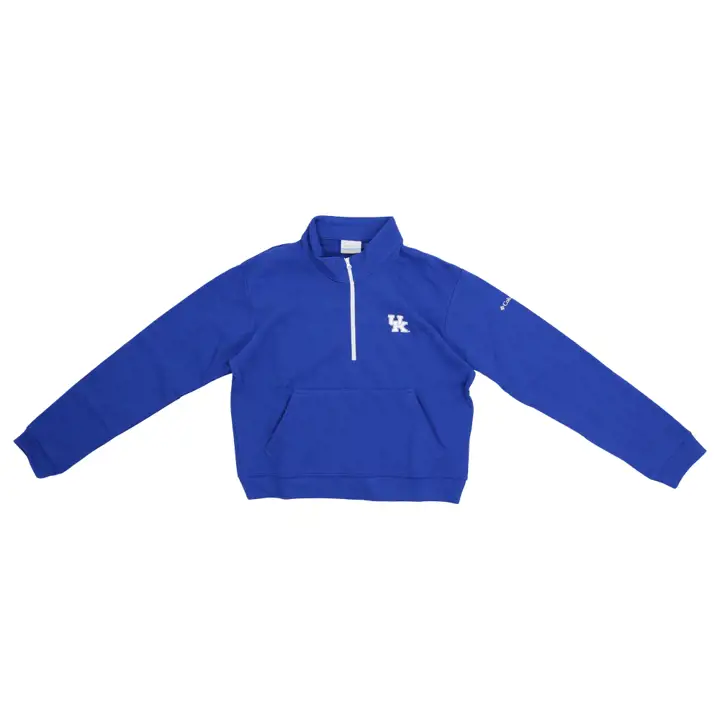 Kentucky Wildcats NCAA Women's Trek French Terry 1/4 Zip RBL