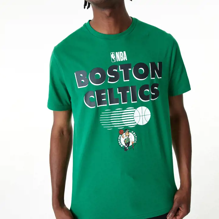 TEE GRAPHIQUE NBA BOSTON CELTICS VERT