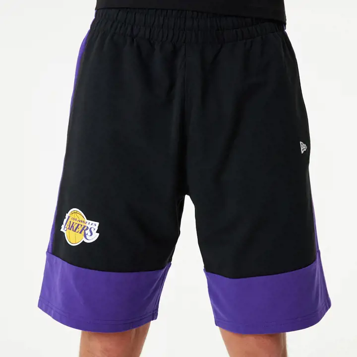 SHORT PURP BLOC DE COULEURS NBA LOS ANGELES LAKERS