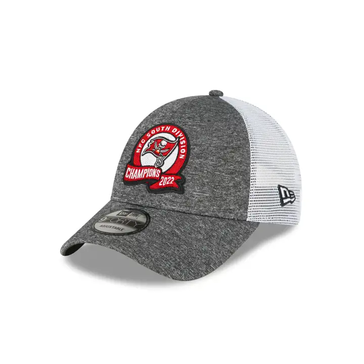 Tampa Bay Buccaneers 22 NFL Division Champ 9forty H-GRAY/ wh
