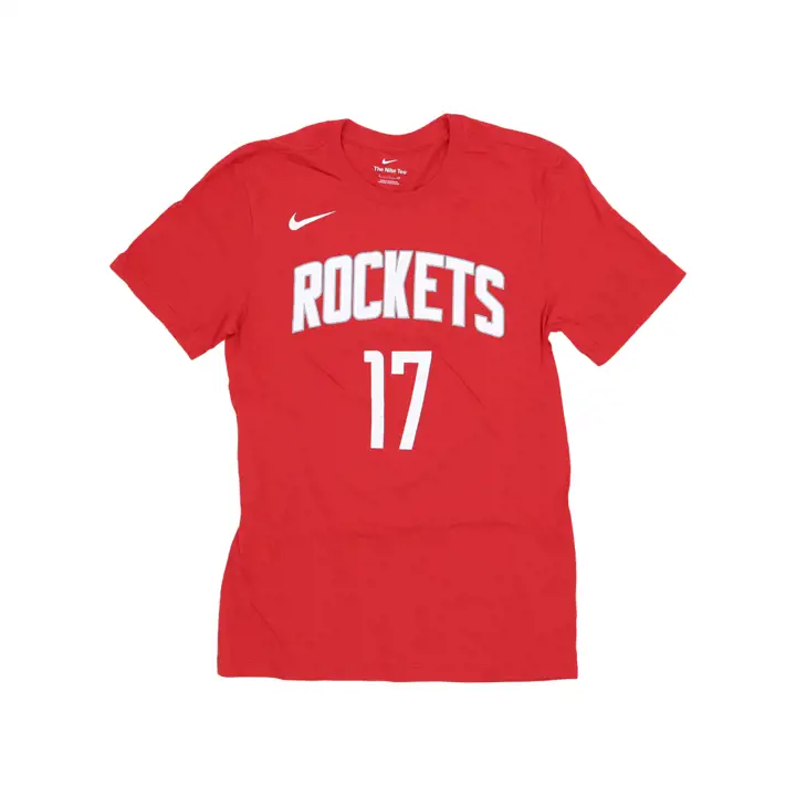 T-SHIRT HOUSTON ROCKETS JOUEUR ICÔNE NBA TARI EASON N&N Rouge