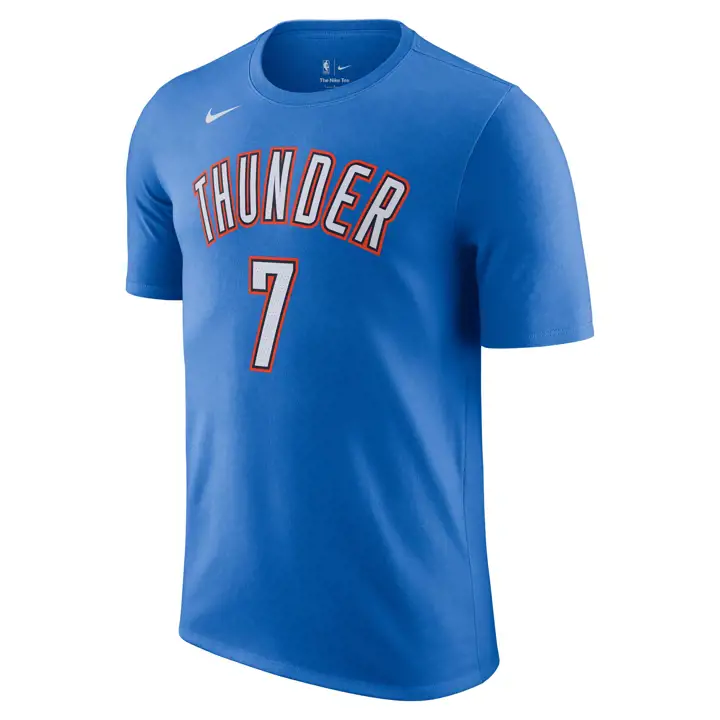 T-SHIRT JOUEUR EMBLÉMATIQUE NBA OKLAHOMA CITY THUNDER CHET HOLMGREN