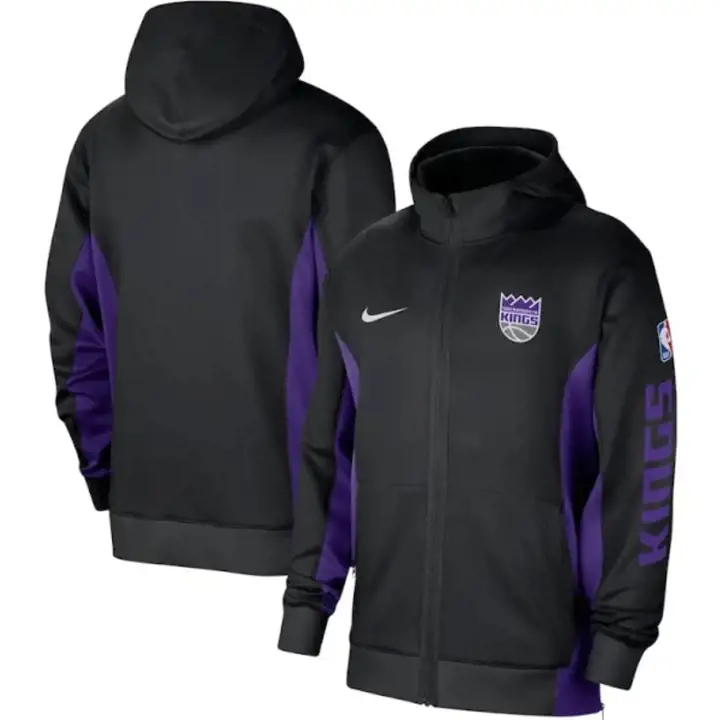 SACRAMENTO KINGS NBA SHOWTIME FZ HOOD noir/ vio/ vio