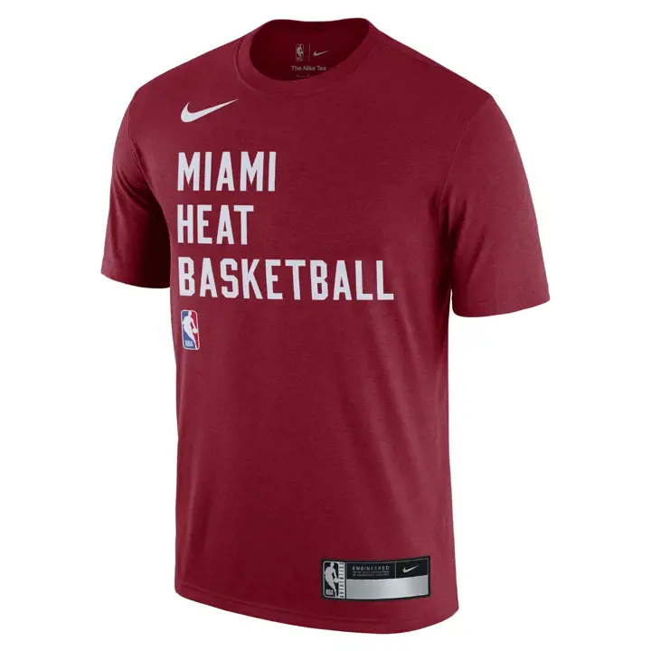 TEE D'ENTRAÎNEMENT LÉGENDE DE LA NBA MIAMI HEAT rouge