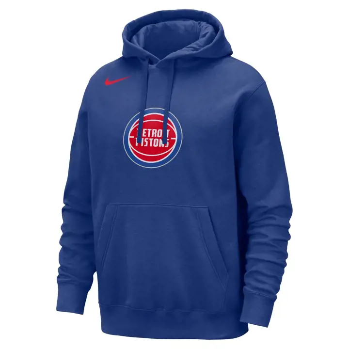 DETROIT PISTONS NBA CLUB HOODIE PO bleu