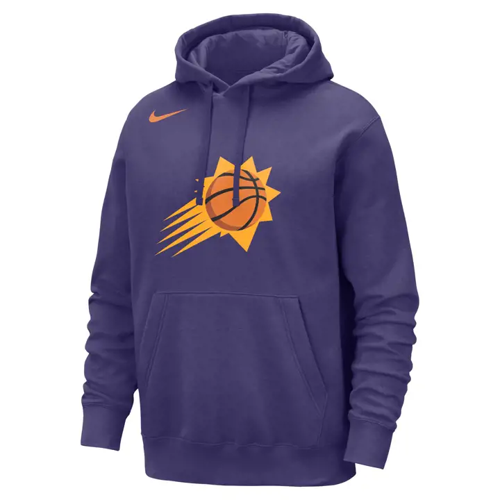 PHOENIX SUNS NBA CLUB PO HOODIE pur