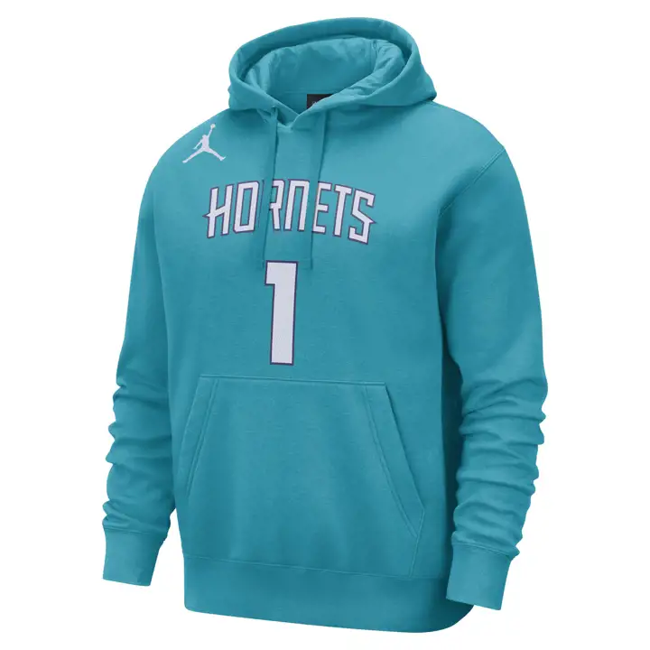 CHARLOTTE HORNETS NBA N&N CLUB PO HOODIE LAMELO BALL sarcelle