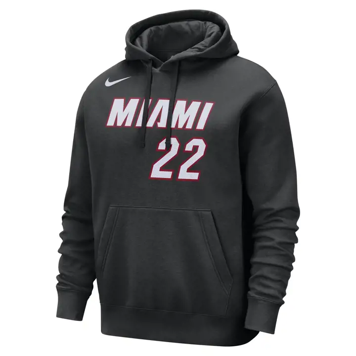 MIAMI HEAT NBA N&N CLUB PULL À CAPUCHE JIMMY BUTLER noir