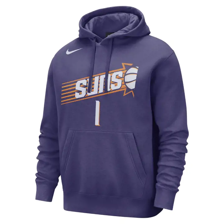 PHOENIX SUNS NBA N&N CLUB HOODIE DEVIN BOOKER violet
