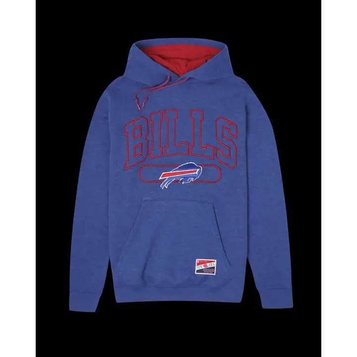 Sweat à capuche pullover NFL New Era Buffalo Bills 23 BLEU