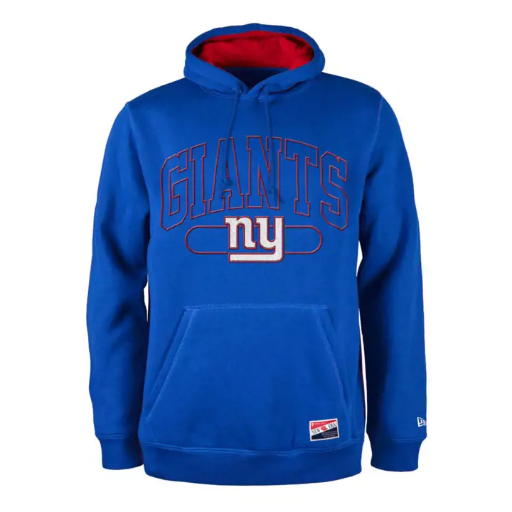 Sweat à capuche New Era NFL New York Giants 23 BLEU