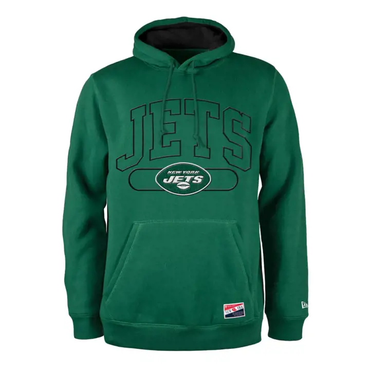 New York Jets NFL New Era Hoodie à capuche 23 GRN