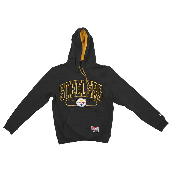 Pittsburgh Steelers NFL New Era Sweat à capuche 23 NOIR