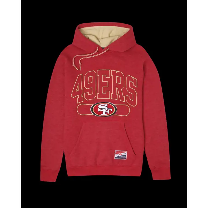 San Francisco 49ers NFL New Era Sweat à Capuche 23 ROUGE