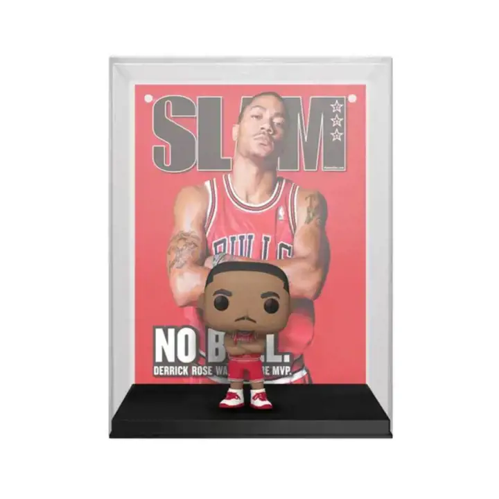 BULLS À LA UNE DE NBA SLAM Derrick Rose PD