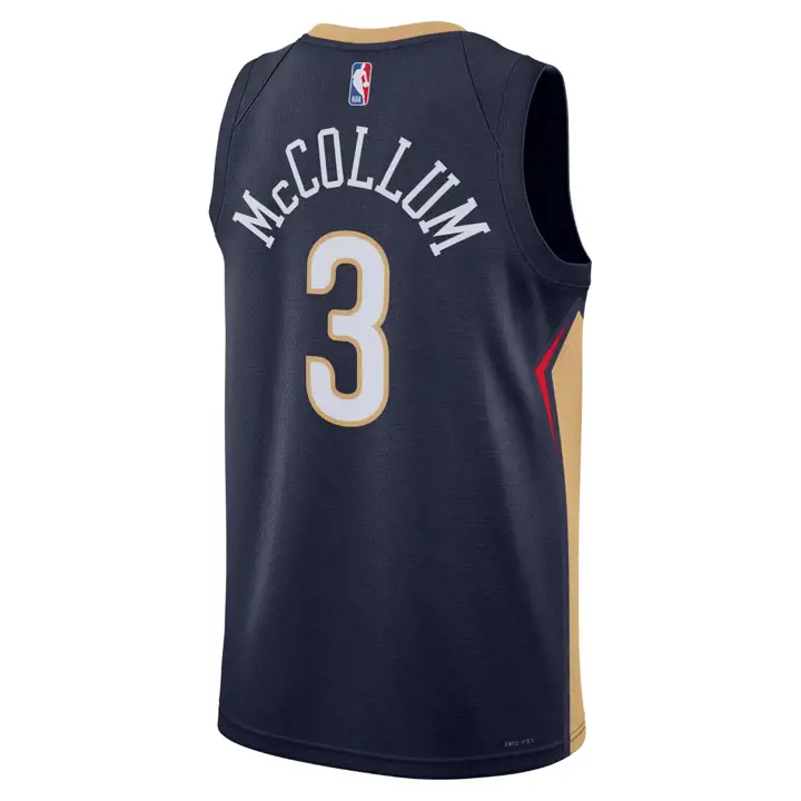 MAILLOT SWINGMAN ICON NBA NEW ORLEANS PELICANS CJ McCollum NA