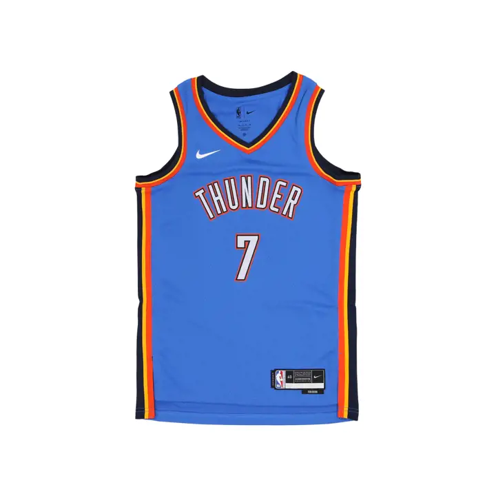 MAILLOT SWINGMAN ICON NBA DU THUNDER D'OKLAHOMA CITY Chet Holmgren