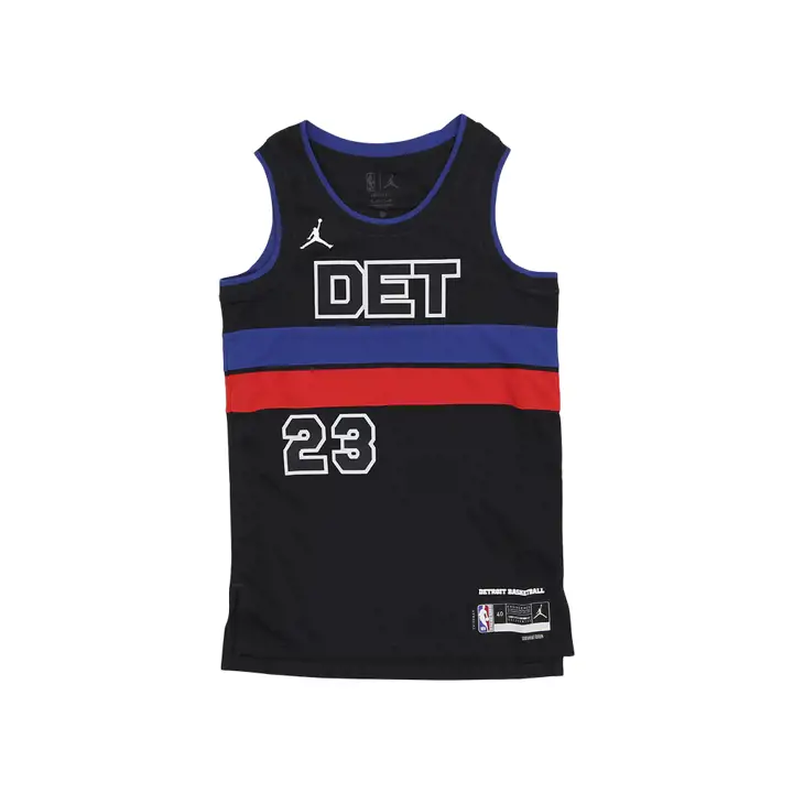MAILLOT NBA SWINGMAN DETROIT PISTONS Jaden Ivey BLEU