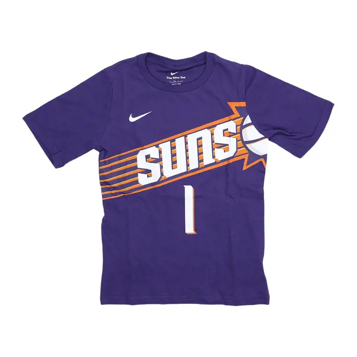 T-shirt Icône Jeunesse N&N SUNS NBA Devin Booker pur