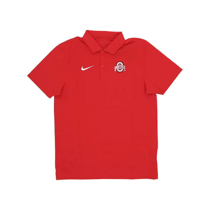 Polo Jour de Match NCAA OHIO STATE BUCKEYES 23 ROUGE