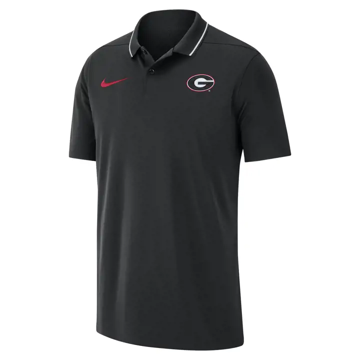 GEORGIA BULLDOGS NCAA DF Polo Entraîneur 23 BLK