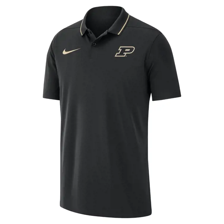 PURDUE BOILERMAKERS NCAA DF Polo Entraîneur 23 BLK