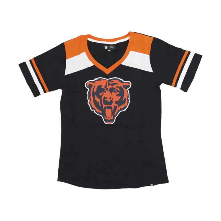 T-shirt en jersey bi-matière femme NFL Chicago Bears 23 marine