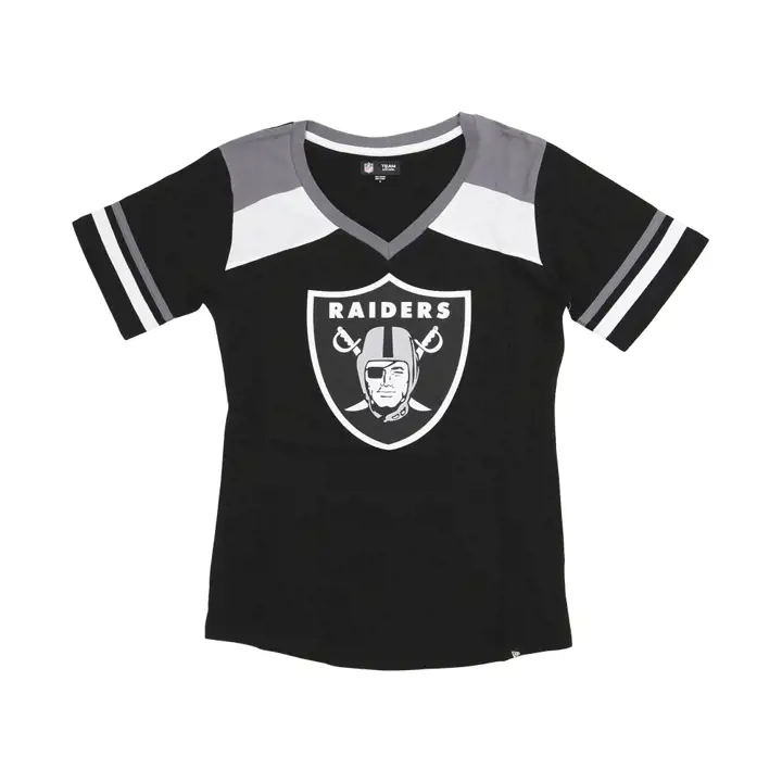 Tee-shirt Femme Las Vegas Raiders NFL Bi-matière 23 noir