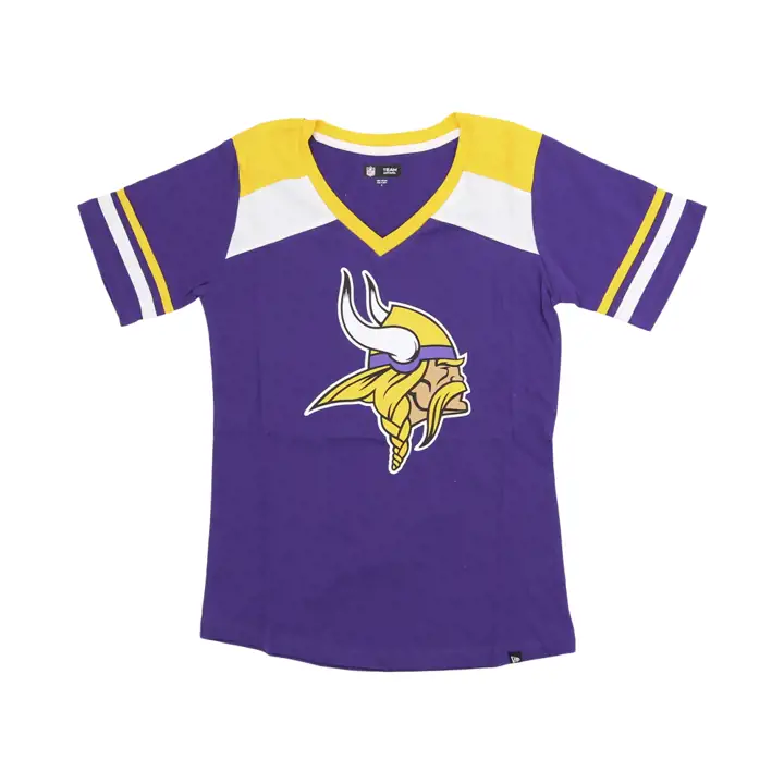 T-shirt bi-matière Minnesota Vikings NFL pour femme 23 pur