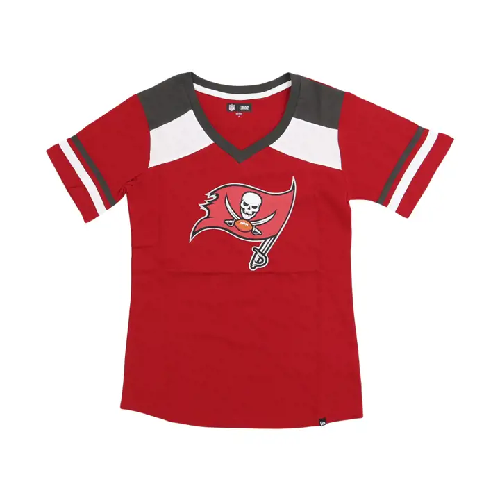 Tampa Bay Buccaneers T-shirt Femme NFL Bi-Matière 23 Rouge
