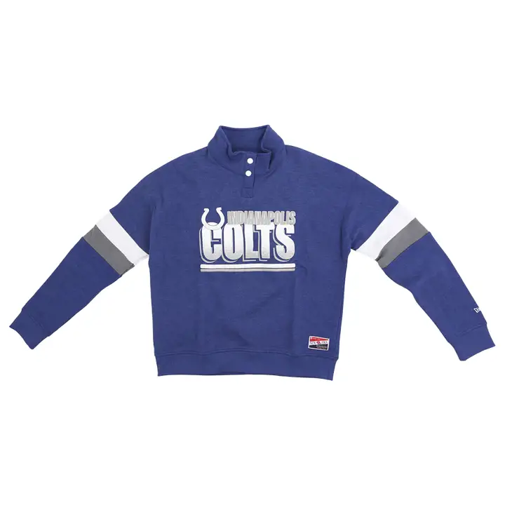 Polaire femme à col montant Indianapolis Colts NFL 23 bleu