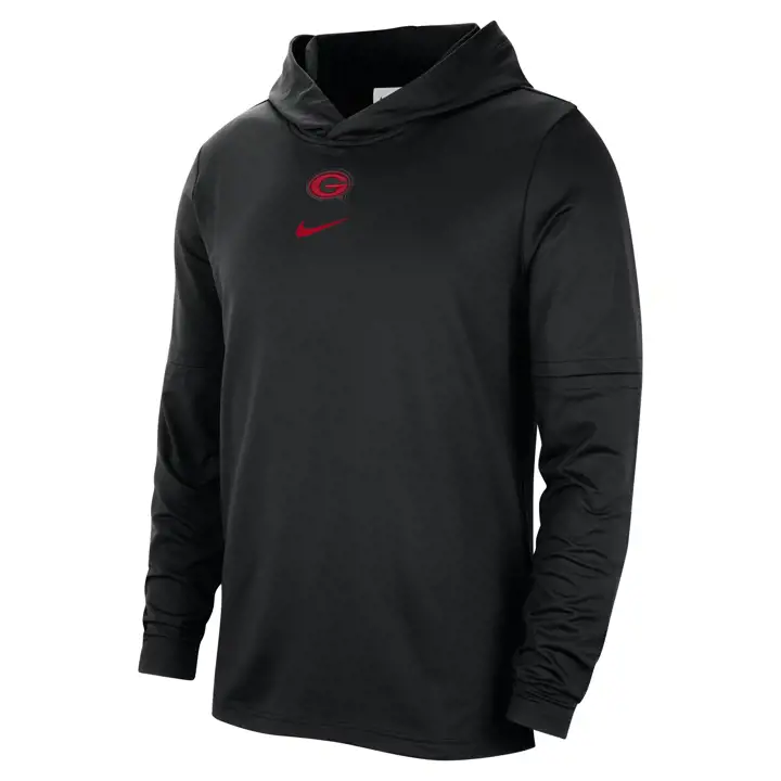 GEORGIA BULLDOGS NCAA PLAYER PO HOODIE 23 BLK