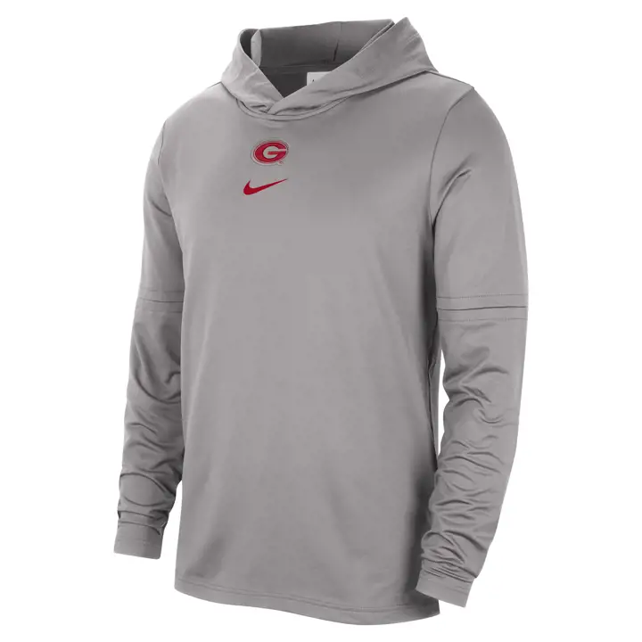 SWEAT À CAPUCHE GEORGIA BULLDOGS NCAA PLAYER PO 23 GRIS