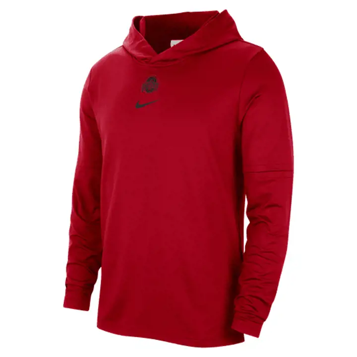 SWEAT À CAPUCHE OHIO STATE BUCKEYES NCAA PLAYER PO 23 ROUGE