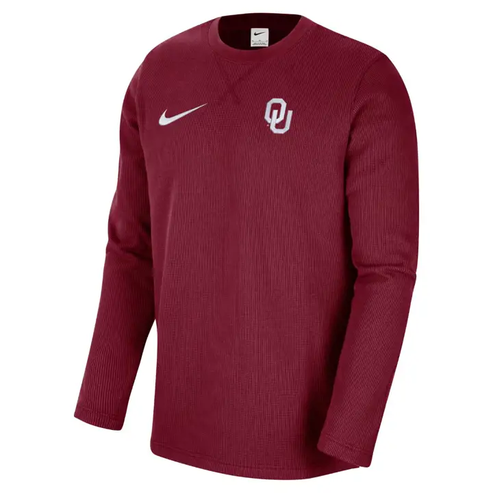 OKLAHOMA SOONERS NCAA Drit Fit Crew 23 ROUGE CARMIN/ROUGE CARMIN/BLANC