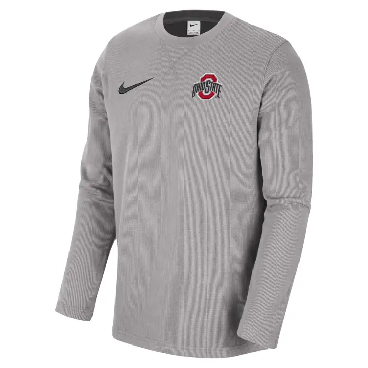 OHIO STATE BUCKEYES NCAA Drit Fit Crew 23 GRIS FONCÉ/GRIS FONCÉ/NOIR