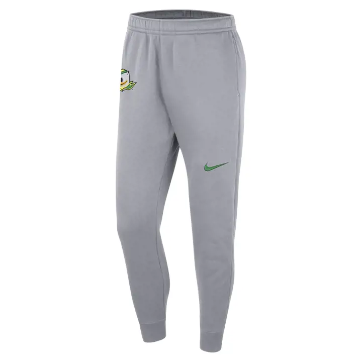 PANTALON MOLLETON CLUB NCAA OREGON DUCKS GRIS CHINÉ/GRIS CHINÉ/VERT