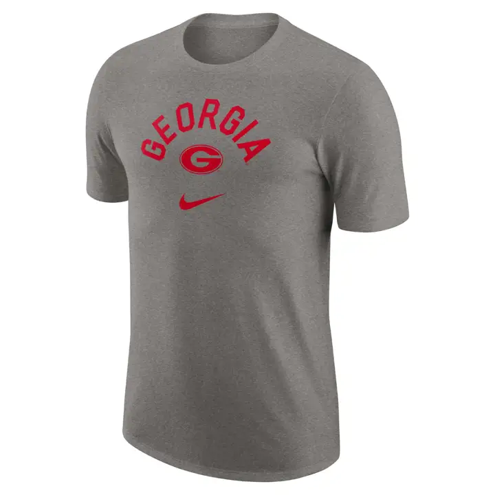 T-SHIRT NCAA CAMPUS CREW GEORGIA BULLDOGS 23 GRIS C.